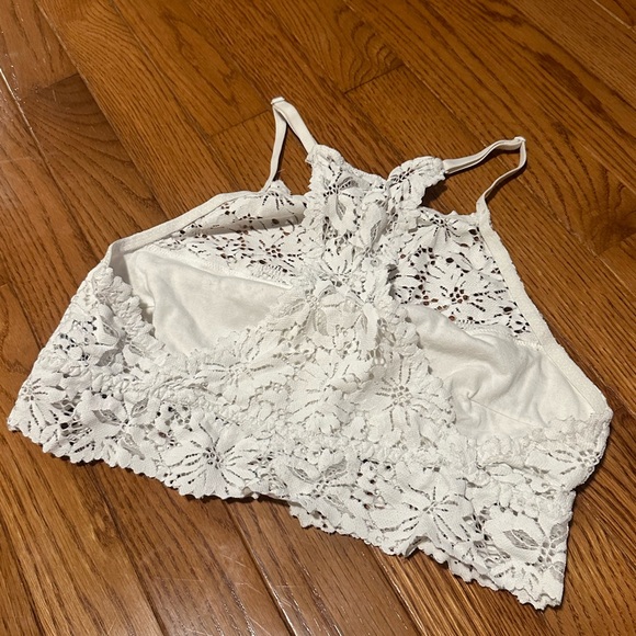 Aerie white floral bralette - Picture 3 of 3